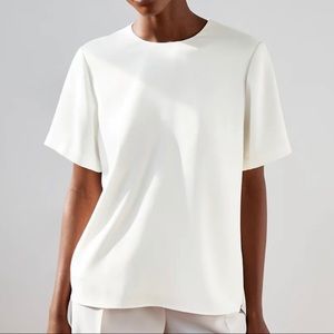 Aritzia // Babaton Fraser Blouse in Fawn Pink